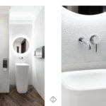 minimalistyczna toaleta